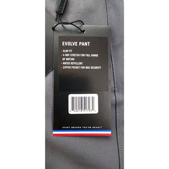 Fourlaps Pants Womens Slim Fit 6 Grey Graphite Evolve Active Water Repellent - Picture 5 of 16